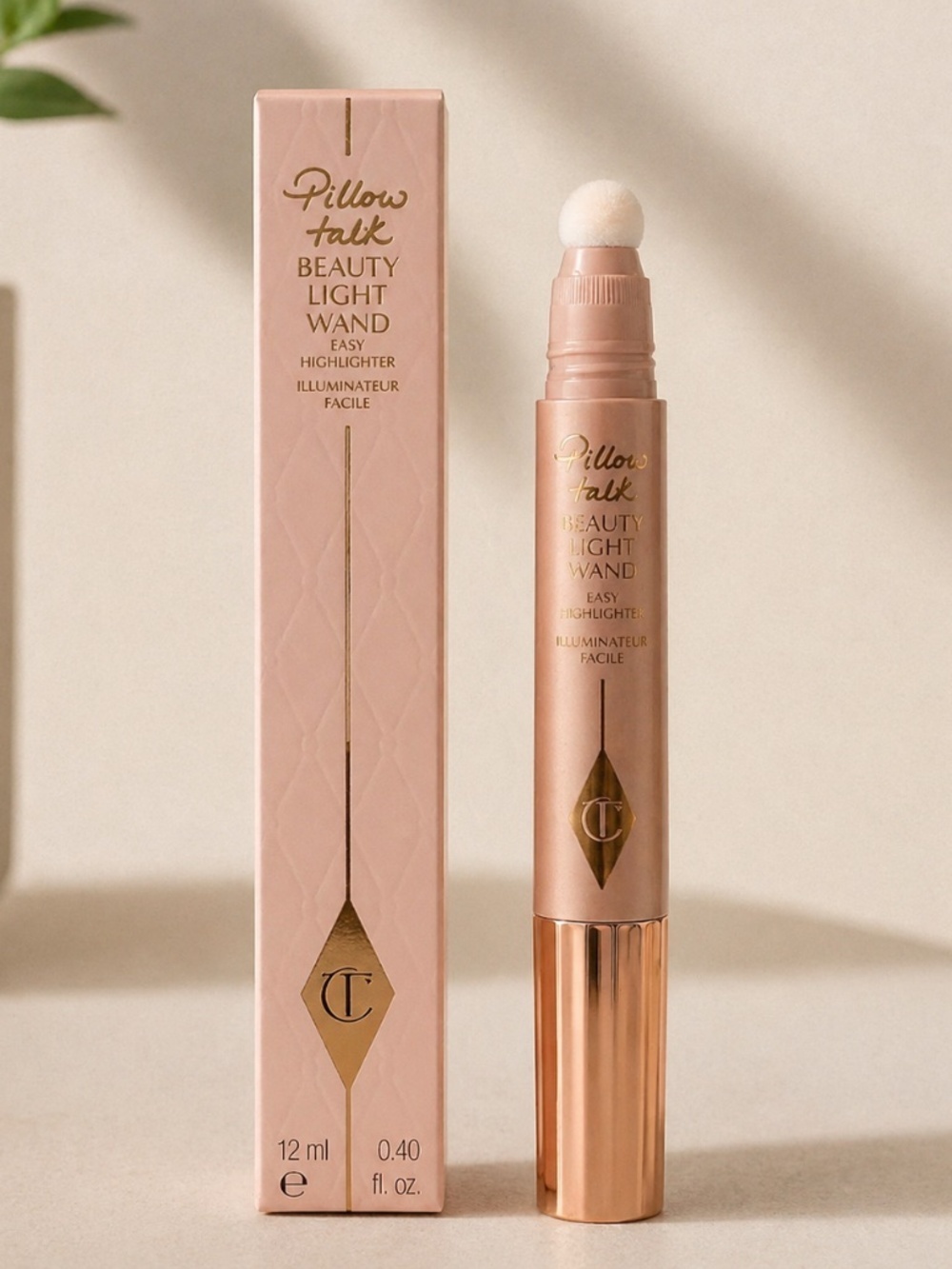 Charlotte Tilbury Pillow Talk Beauty Light Wand Highlighter 12 mL New in Box